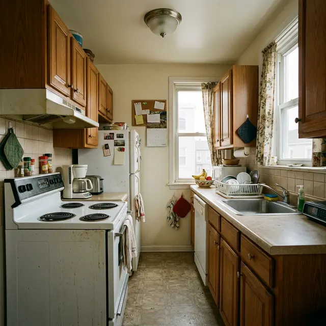 Kitchen before renovation